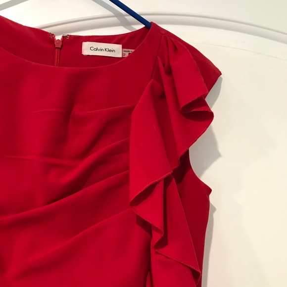 Calvin kelvin red dress - Picture 2 of 6